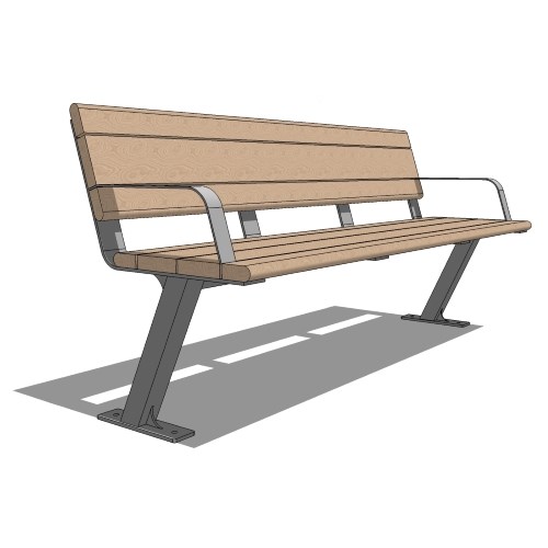 BayView Park Bench ( BV-6 )