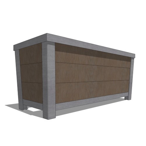 Urban Form Self Watering Tapered Planter ( UFSW-54T )