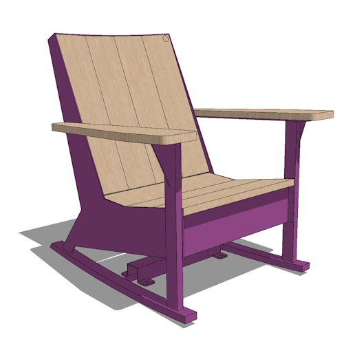 JEM Rocking Chair ( JRC-34 )