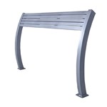 View Parker All Metal Leaning Bench