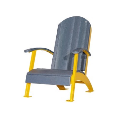CAD Drawings BIM Models Wishbone Site Furnishings Okanagan Lounge Chair