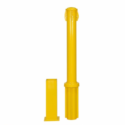 CAD Drawings Wishbone Site Furnishings Denman Twist Lock Removable Bollard