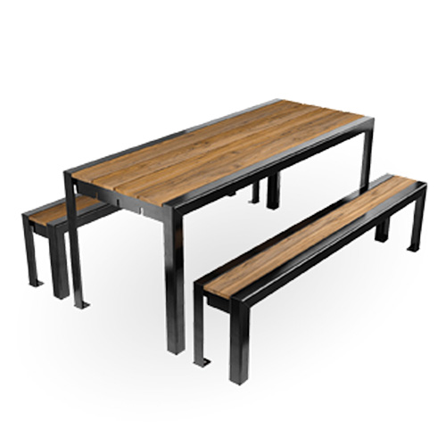CAD Drawings BIM Models SiteScapes Inc. Wynne Picnic Table
