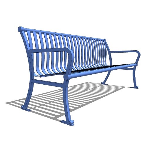 Festival 1 Bench (PS-625-06-AL-MW1-MW1-A)