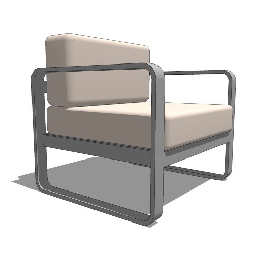 Loft Club Chair (CHS6201-WT)
