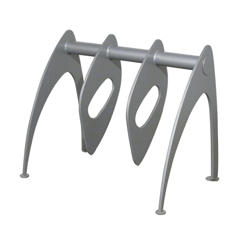 CAD Drawings BIM Models Hauser Industries Inc. Boomerang Bike Rack