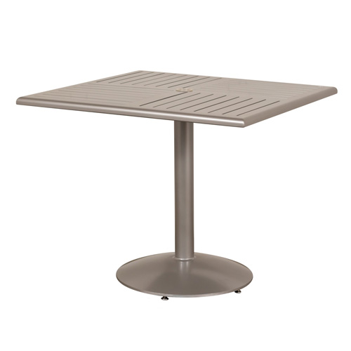 CAD Drawings BIM Models Hauser Industries Inc. Java Aluminum Slat Table