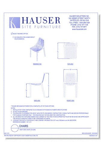 Venti Side Chair (GS-4286)