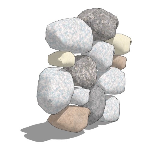 Thin Stone Veneer: Colonial Tan Round