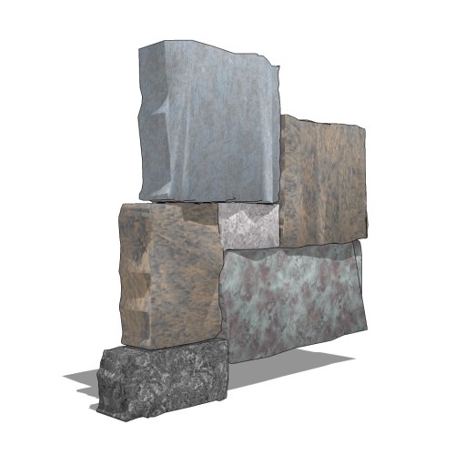 Thin Stone Veneer: Newport Mist Square & Rectangular