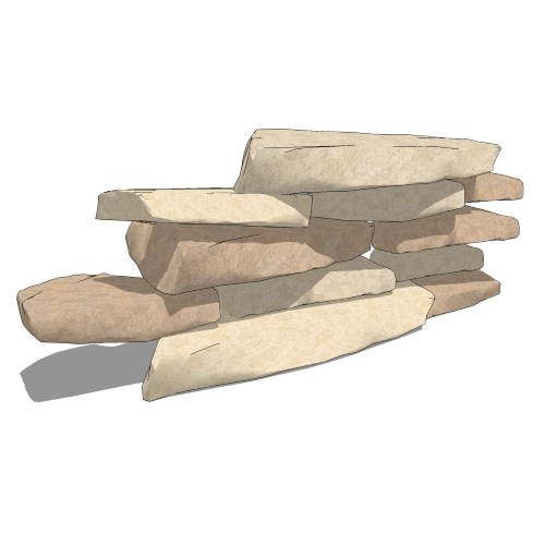 Thin Stone Veneer: Coastal Sand Ledgestone