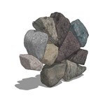 View Vineyard Granite Mosaic: Thin Stone Veneer