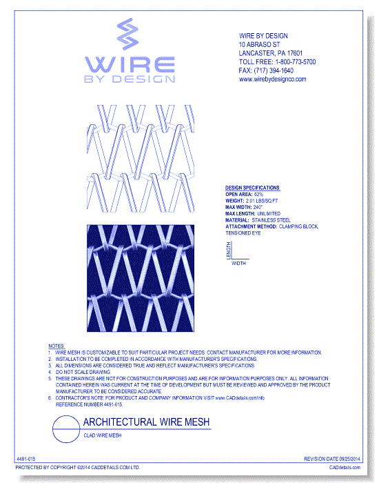 Clad Wire Mesh