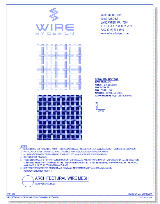 Compass Wire Mesh