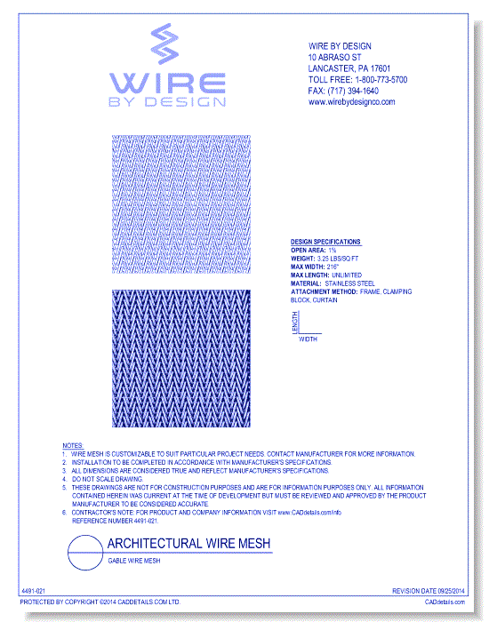 Gable Wire Mesh