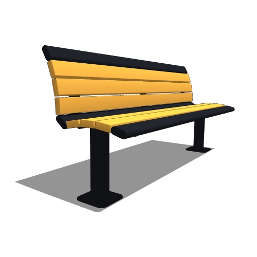 Richmond Collection: Recycled Bench