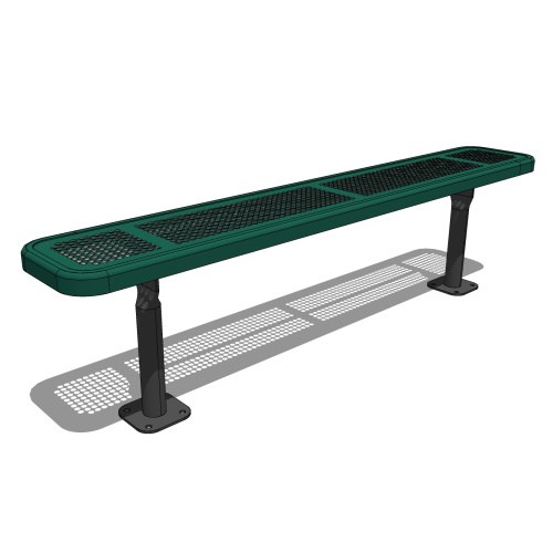 UltraCoat Collection: Extra Heavy-Duty Backless Bench