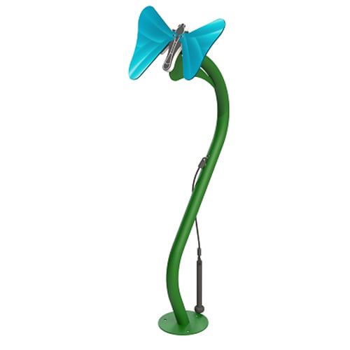 CAD Drawings BIM Models First Team Sports Inc. Turquoise Butterfly