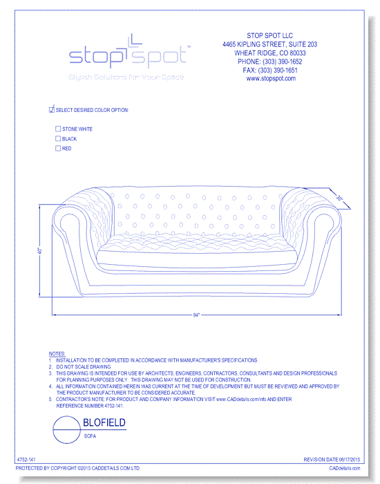 Blofield: Sofa