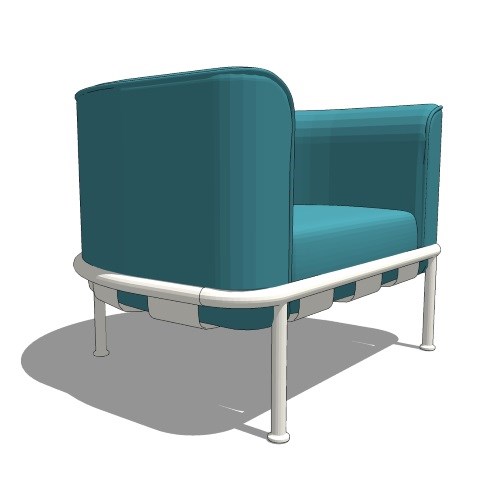 Lounge Armchair: Dock ( Model 744 )