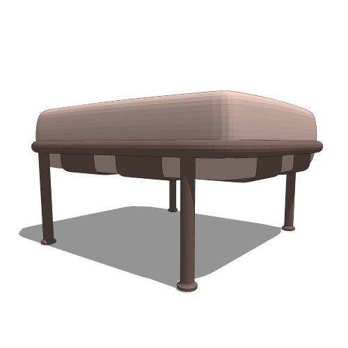 Lounge Ottoman: Dock ( Model 745 )