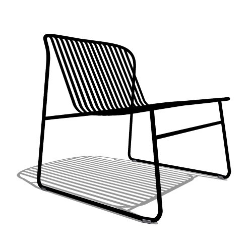 Lounge Side Chair: Riviera ( Model 437 )