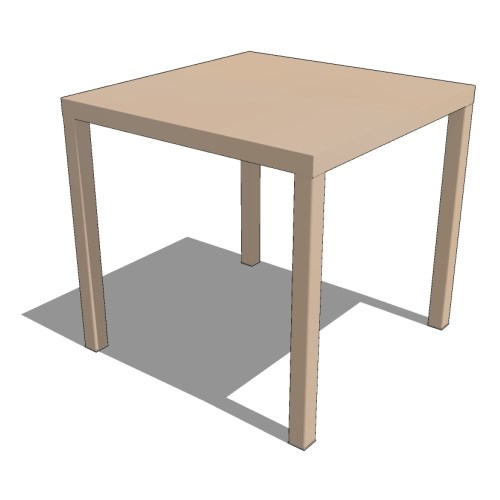 Solid Top Table: Nova ( Model 857 )