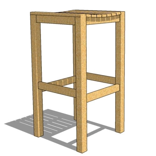 Somerset Backless Stool ( 12110 )