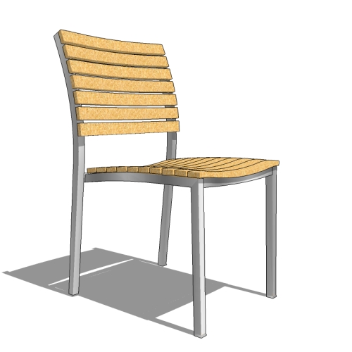 CAD Drawings BIM Models Westminster Teak Vogue Side Chair