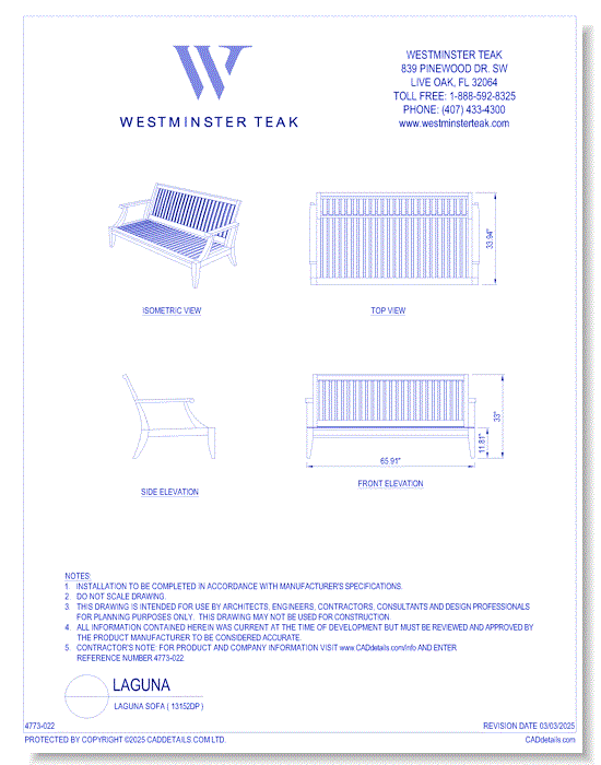 Laguna Sofa ( 13152DP )