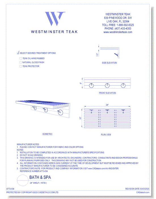 24" Shelf ( 18730 )