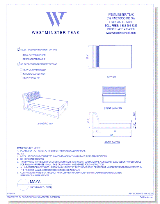 Maya Daybed ( 70274 )