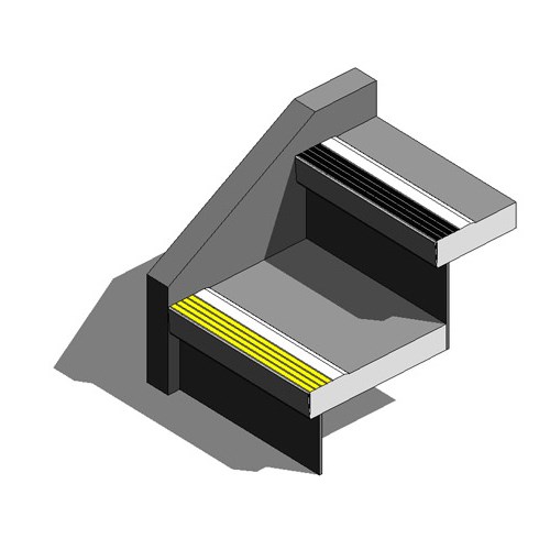 RF7-N30 Series Non-Slip Flat Stair Nosings