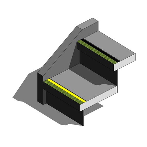 S10-E40 Series Luminous Cast in Place Stair Nosings