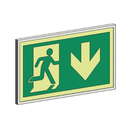 RM Exit Signs Standard Series: 50 Ft. Rated Visibility
