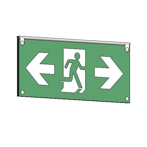 RM Exit Signs Architectural Series: Bi-Directional