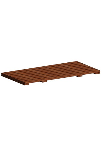IPE Wood Tiles Details: 24" x 48"