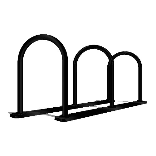 Urban Racks Corral: Bike Corral - 3 UB on 2 corral plates ( UB-Corral )