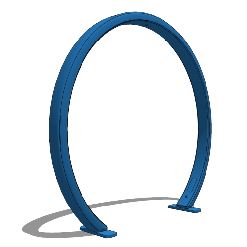 Oahu No Scratch® Circular Bike Rack