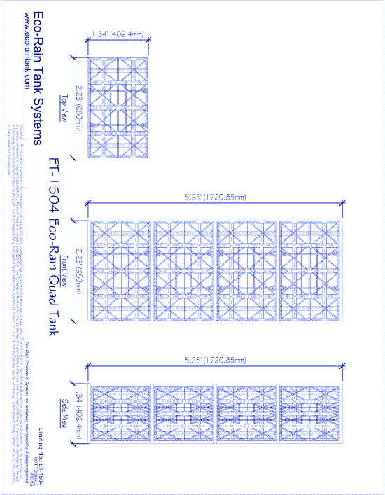 ET-1504 EcoRain™ Quad Tank