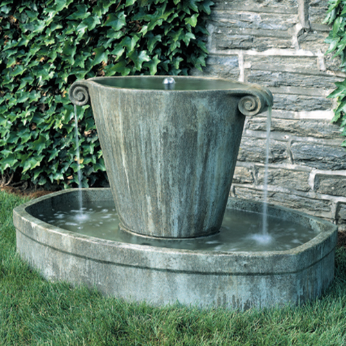CAD Drawings Campania International Estate Collection: Anfora Fountain