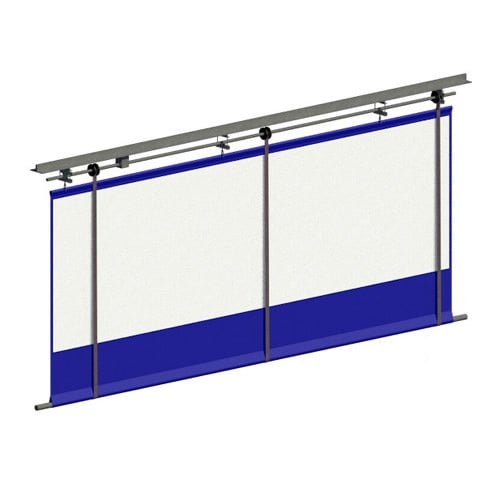 IP880: Roll Up Gym Divider Curtain