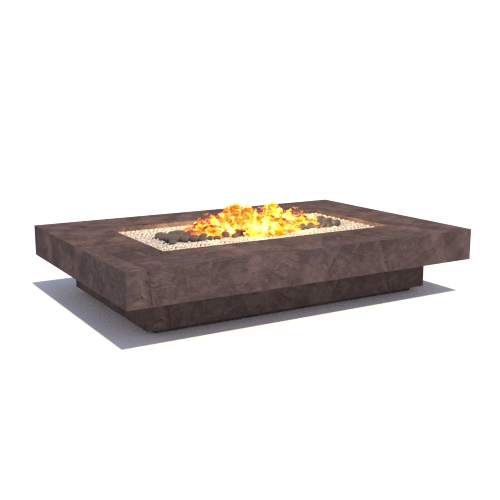 Midway 72" L x 48" W Rectangle Fire Table