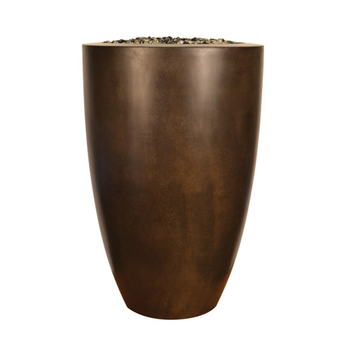 CAD Drawings BIM Models ARCHPOT Legacy Round Tall Fire Vase