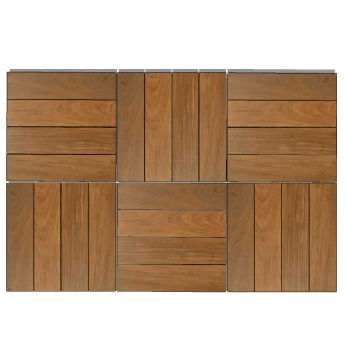 Interlocking Wood Deck Tiles - Ipe