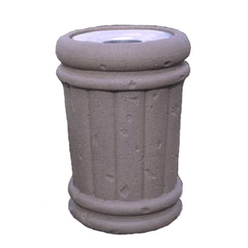 CAD Drawings Phoenix Precast Products Tuscany Series Waste Receptacle 