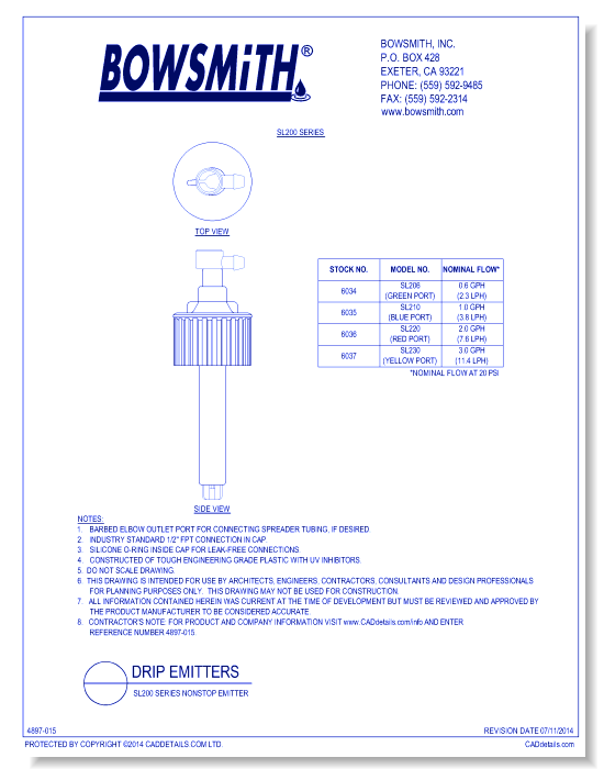 SL200 Series Nonstop Emitter