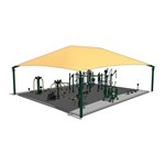 CAD Drawings BIM Models Greenfields Outdoor Fitness