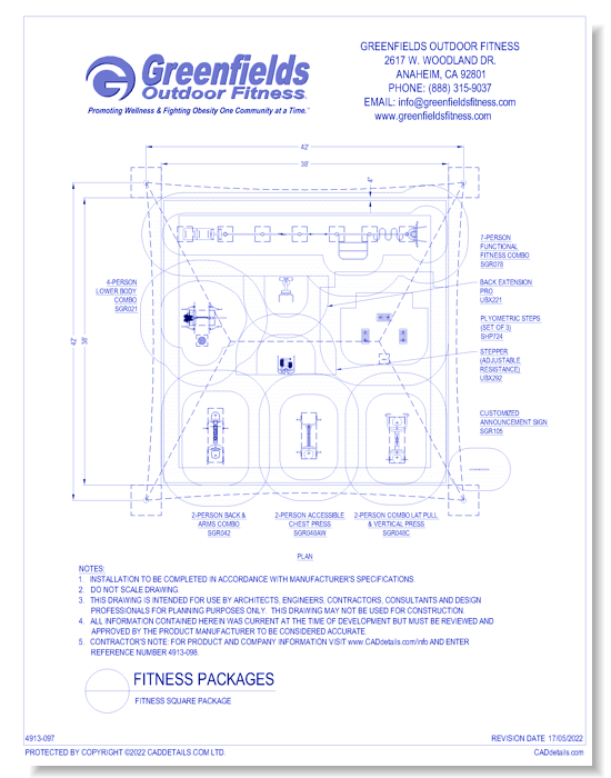 Fitness Packages: FitnessSquare Package