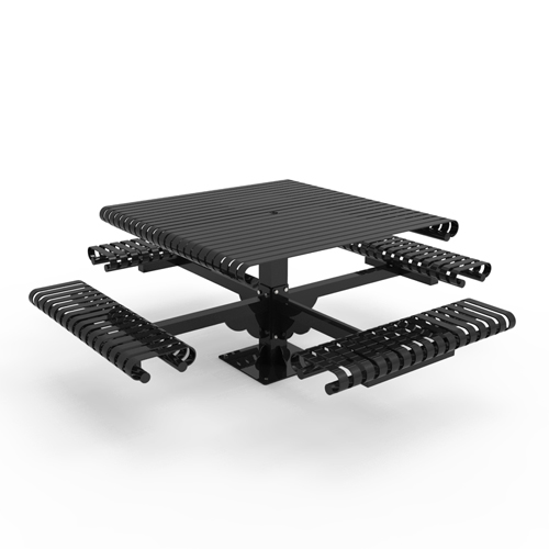 CAD Drawings Canaan Site Furnishings Picnic Table: Model CAT-033